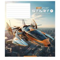 Тетрадь Школярик Let's start 12 листов клетка Фото