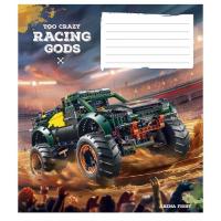 Тетрадь Школярик Zooland 12 листов клетка Фото