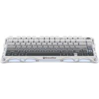 Клавіатура GravaStar Mercury K1 TKL Wireless/Bluetooth/USB UA White Фото