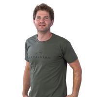 Футболка Sol's Imperial 190 I'am Ukrainian хакі M Фото