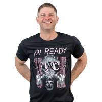 Футболка Sol's Imperial 190 I'm Ready насичений чорний S Фото