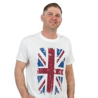 Футболка Sol's Regent 150 Great Britain Flag білий M Фото