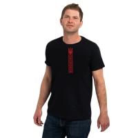 Футболка Sol's Regent Вишиванка стрічкою чорний M Фото