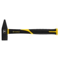 Молоток Topex слюсарний 1000г, 35см, руків'я скловолокно Фото