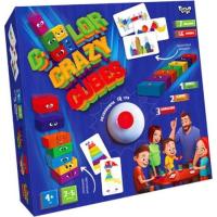 Настільна гра Danko Toys Color Crazy Cubes (укр.) Фото