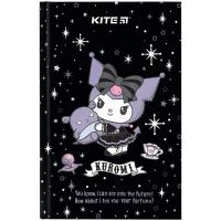 Блокнот Kite А6 Kuromi, тверда обкладинка, 80 аркушів, клітинка Фото