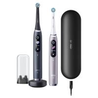 Електрична зубна щітка Oral-B Series 9 DUO iOM9d.2J2.2AD Рожева+Чорна (2) Фото