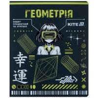 Тетрадь Kite предметная Cyber 48 листов, клетка, геометрия Фото