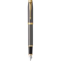 Ручка перьевая Parker IM 17 Grey Lacquer GT FP F Фото