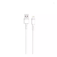Дата кабель XO USB 2.0 AM to Lightning 1.0m 5A white Фото