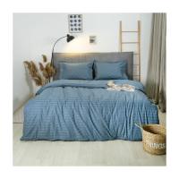 Постельное белье Tiare 91 Сатин Страйп Цветной семейный Фото