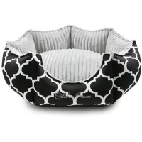 Лежак для тварин Chloe's Home Rome М чорний Фото