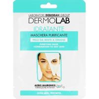 Маска для обличчя Dermolab Purifying Mask Тканинна очищуюча Фото