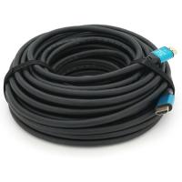 Кабель мультимедийный Merlion HDMI M to HDMI M 15.0m V2.0 4Kx2K black Фото