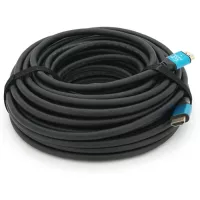 Кабель мультимедийный Merlion HDMI M to HDMI M 15.0m V2.0 4Kx2K black Фото