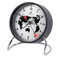 Настольные часы Lowell будильник, метал Фото