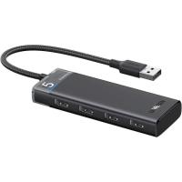 Концентратор Ugreen USB 3.0 to 4xUSB 3.2 Gen1 CM653 black Фото