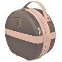Косметичка Semi Line Бьюті-кейс 5L Brown/Pink Cream Фото