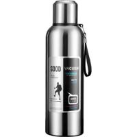 Термос Merlion з ситечком та чашкою 0,8 л, сталевий Фото