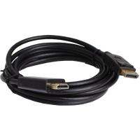Кабель мультимедийный Patron DisplayPort M to HDMI M 3.0m 4K60Hz black Фото