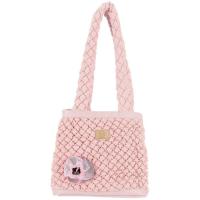 Переноска для животных MISOKO&CO 40x18x38 см розовая Фото