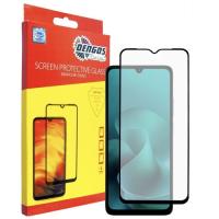 Стекло защитное Dengos Full Glue Motorola G06 Black Фото