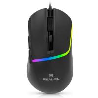 Мышка REAL-EL RM-530 USB Black Фото
