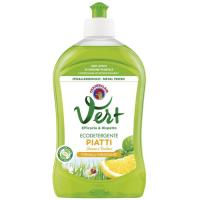 Средство для ручного мытья посуды ChanteClair Vert Лимон и базилик 500 мл Фото