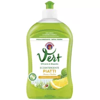 Средство для ручного мытья посуды ChanteClair Vert Лимон и базилик 500 мл Фото