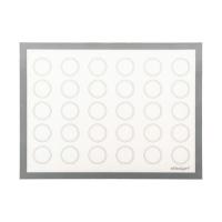 Кондитерский коврик Silikomart серія "Silikon Mats" для макаронс 30x40 см Фото
