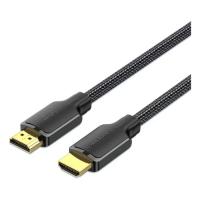 Кабель мультимедийный Vention HDMI M to HDMI M 5.0m 4K60Hz cotton braided black Фото