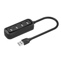Концентратор Vention USB 2.0 to 4xUSB 2.0 0.15m black Фото