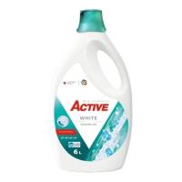 Гель для стирки Active PR White С ароматом свежести 6 л Фото