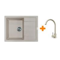 Мийка кухонна Adamant Anila Avena + змішувач Фото