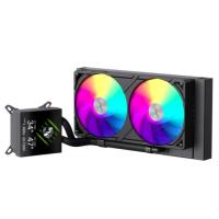 Система жидкостного охлаждения Gamemax GLACIER 240 LCD BK Фото