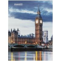 Книга записная Axent A4 City, London, 96 листов клетка Фото