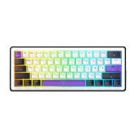 Клавіатура Hator Hellyberry HK60 Mechanical Linear RGB USB UA White Фото