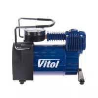 Автомобільний компресор VITOL K-50 150psi/15Amp/40л Фото