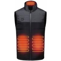 Жилет с подогревом Thermalli Chatel чорний/сірий M Фото