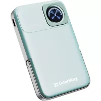 Батарея універсальна ColorWay 10 000 mAh PD/22.5W, 15W MagSafe & Watch Wireless Фото