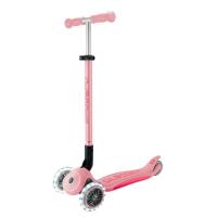 Самокат Globber серії Elite Lights пастельно-рожевий Колеса з підс Фото