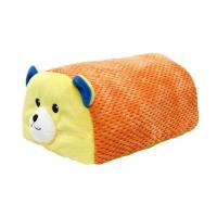 Игрушка для собак MISOKO&CO Медведь плюш 24.5 см разноцветная Фото