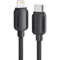 Дата кабель Essager USB-C to Lightning 1.0m 20W black Фото