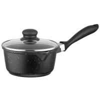 Ковш Ardesto Gemini Anzio, 1.4л, алюміній, чорний Фото