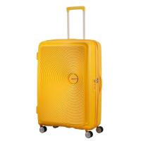 Чемодан American Tourister Soundbox 97/110 л жовта Фото