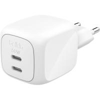 Зарядное устройство Belkin 2xUSB-C PD50W GaN PPS white Фото