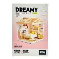 Конструктор Mini House румбокс серии Интерьер – Спальня (свет) Фото