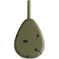 Грузило Brain In-Line Flat Lead 100g 2шт/уп Green Фото