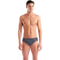 Плавки Arena Poseidonia Swim Briefs 009075-504 сірий, рожевий 1 Фото