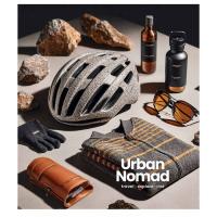 Зошит Школярик Urban Nomad 60 аркушів клітинка Фото